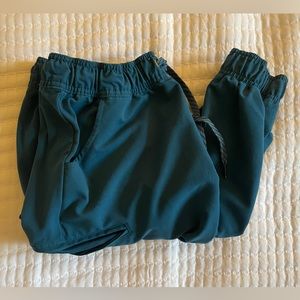 Jaanuu Caribbean Blue Jogger Scrubs